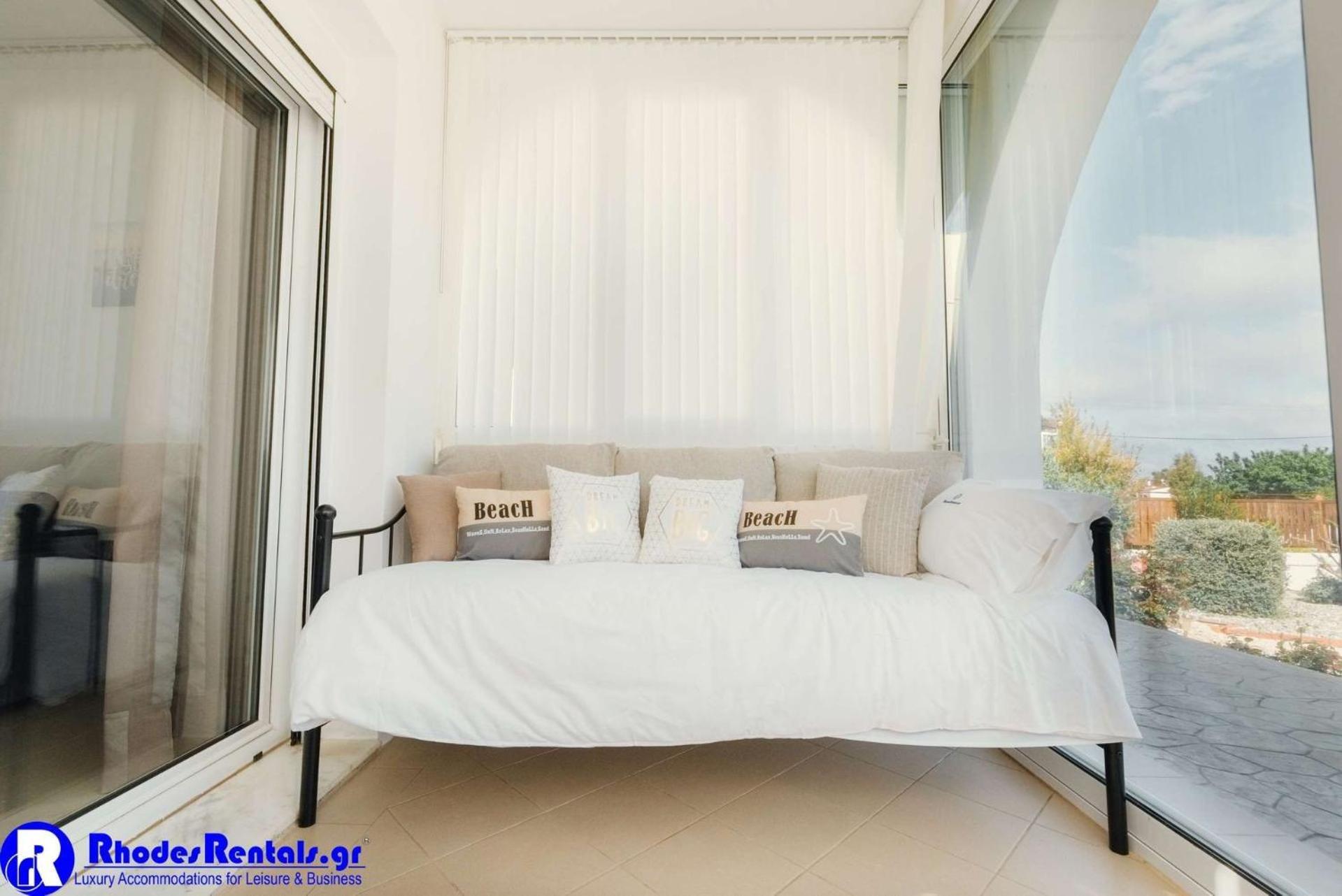 Vila Executive Rhodes 2 Bedroom Private Pool Sea View *