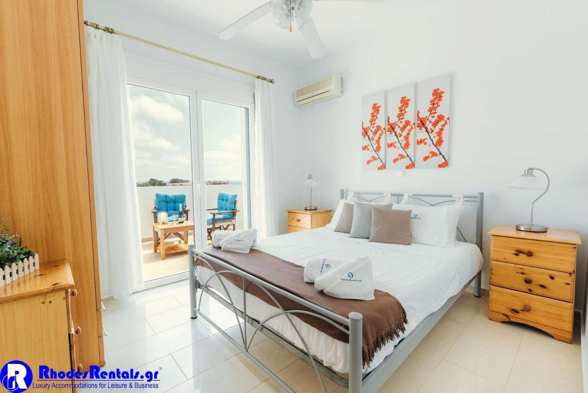 Executive Rhodes 2 Bedroom Private Pool Sea View Vila *