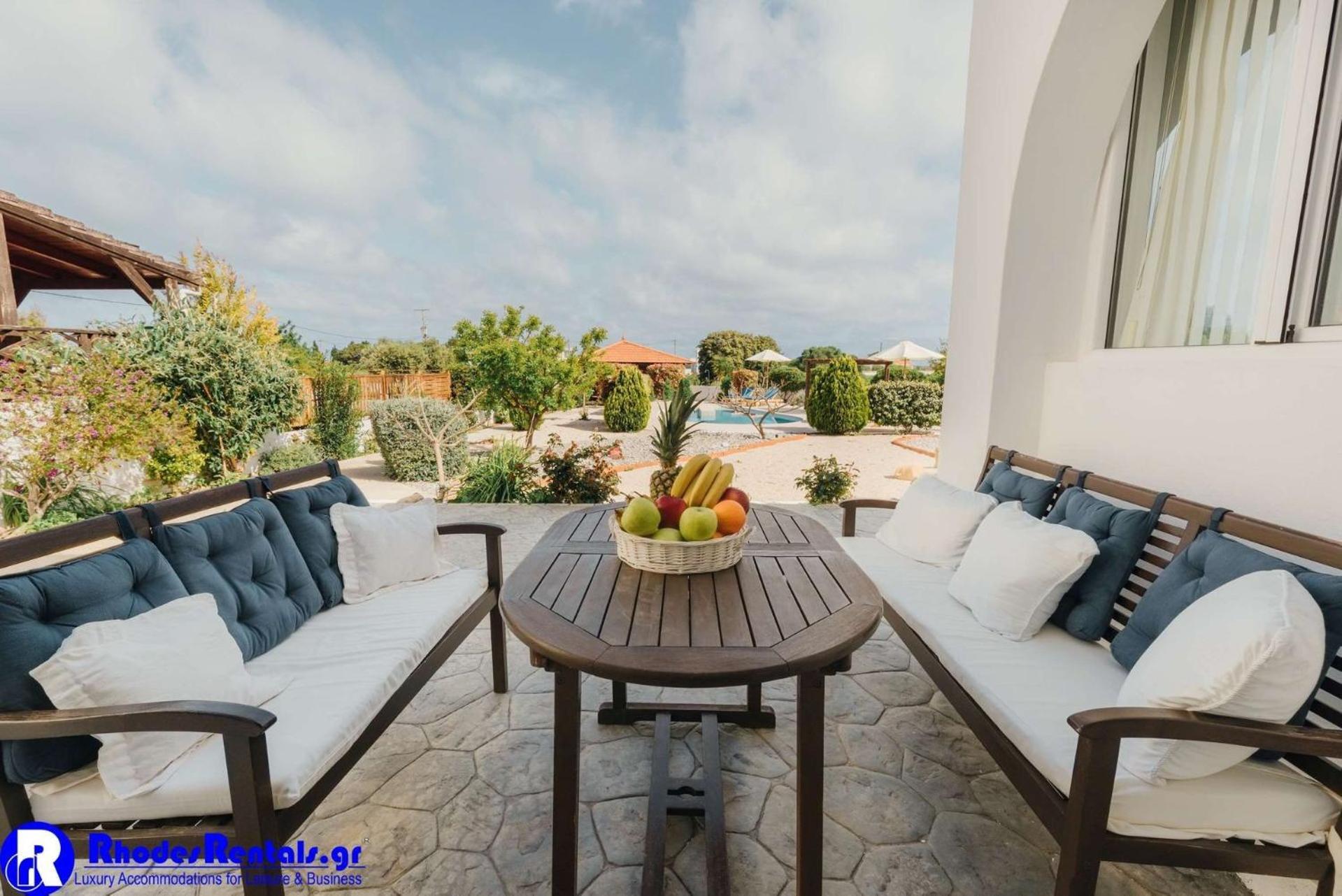 Executive Rhodes 2 Bedroom Private Pool Sea View Gennadi