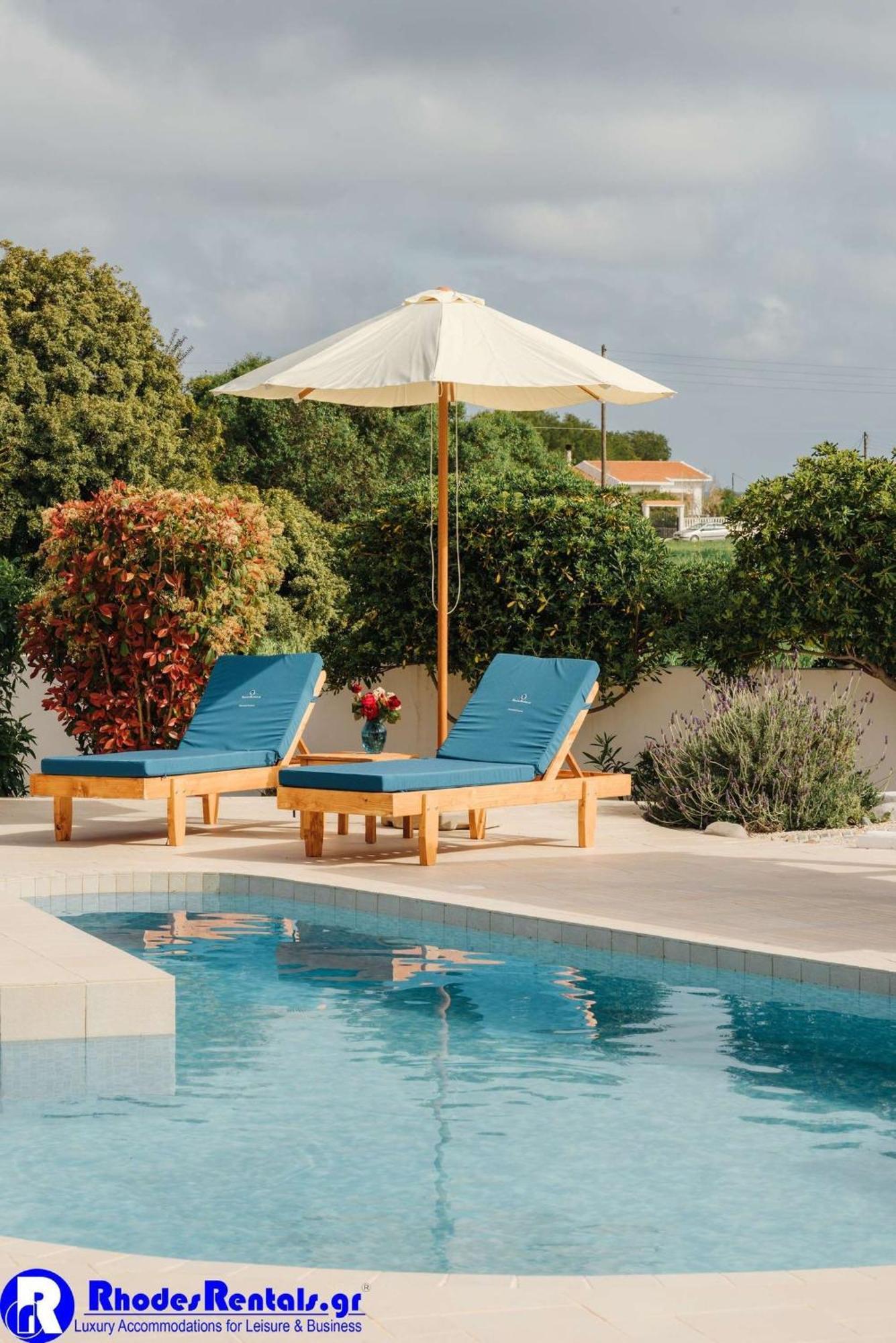 Executive Rhodes 2 Bedroom Private Pool Sea View